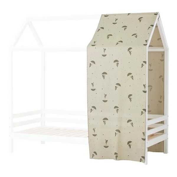 Hoppekids Ole Lukoie Forhæng til Husseng 90x200 cm Grøn