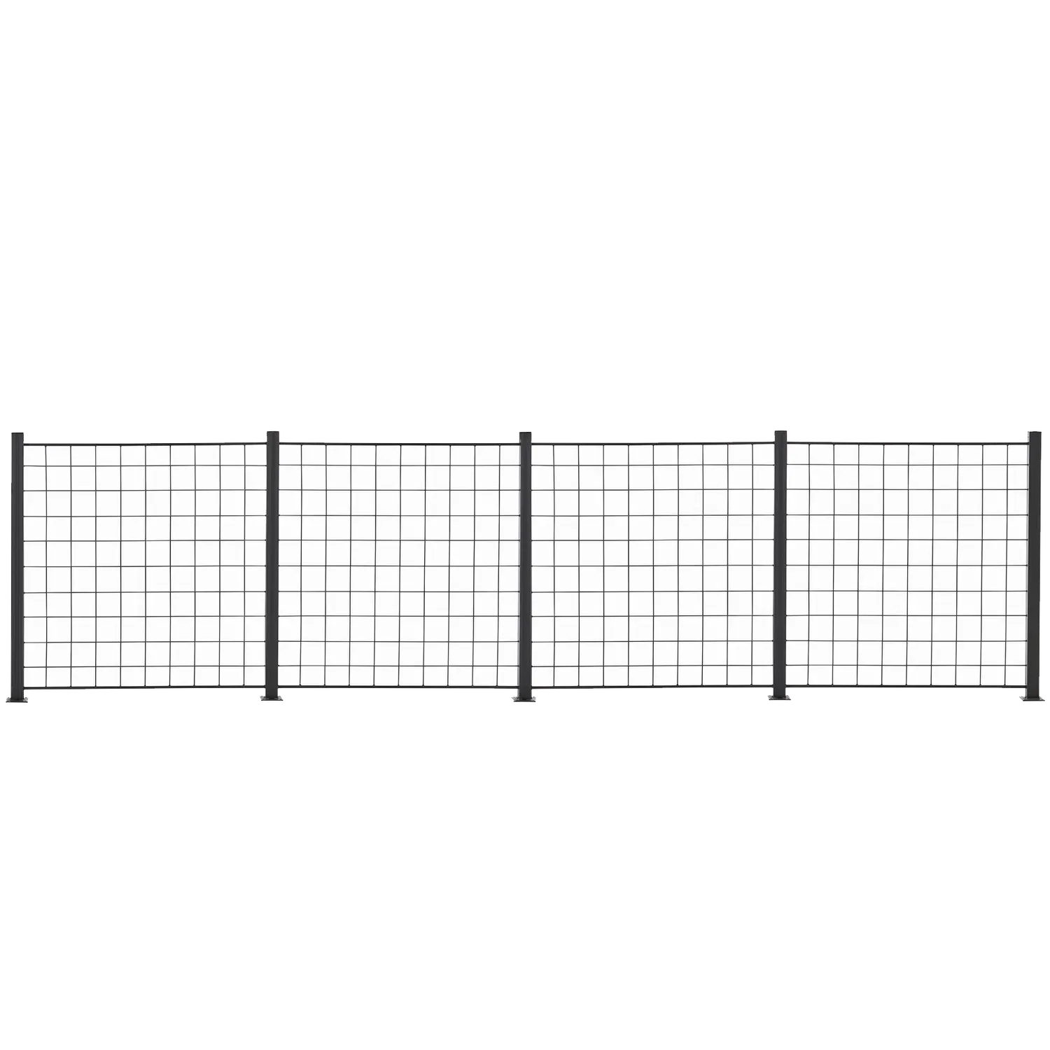 HORTUS 4 fag espalie sort 100x100 cm