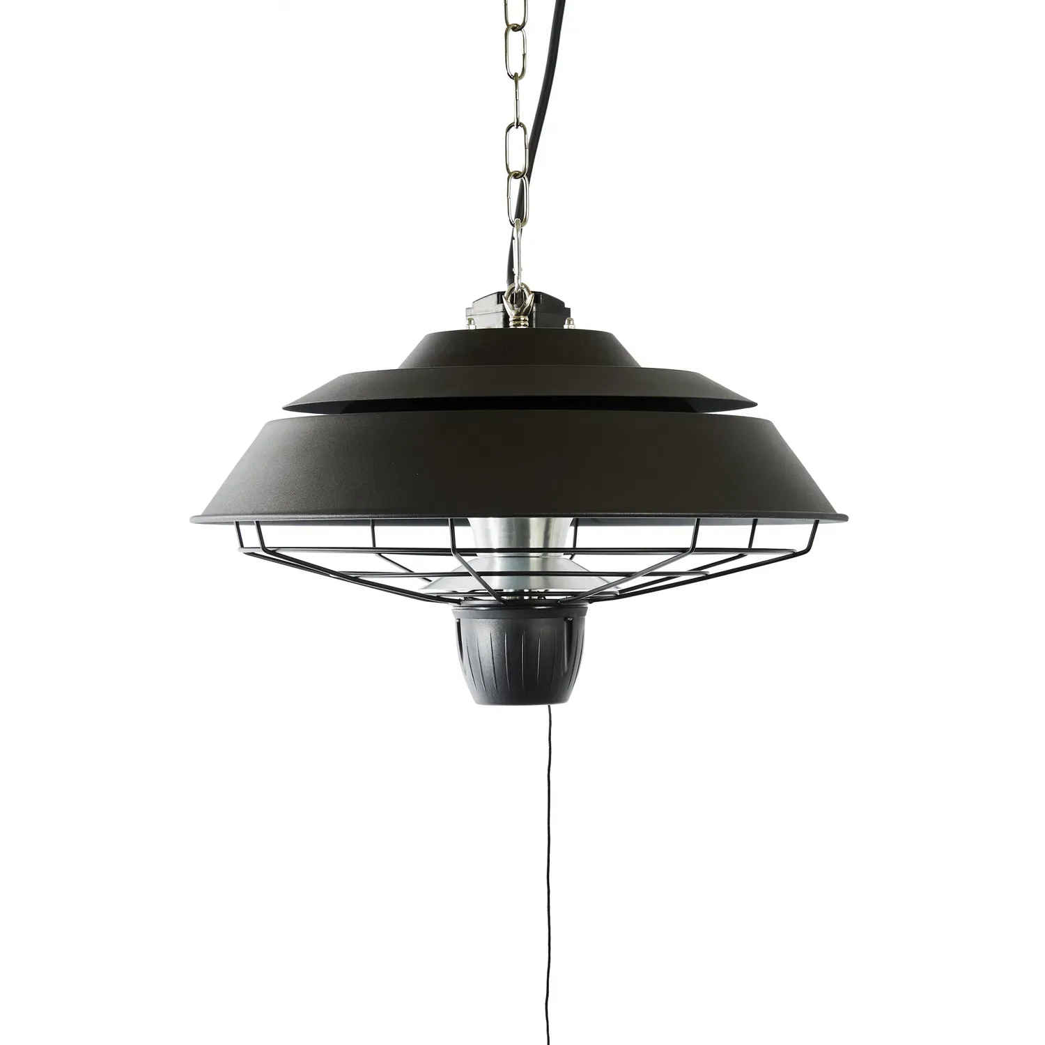 HORTUS Terrassevarmer hængemodel 1500 W, HA, Ø42 cm, sort