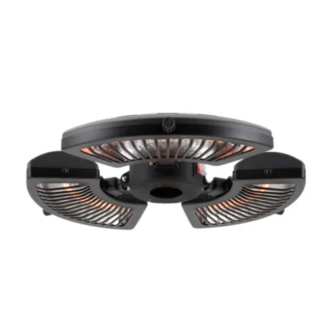 Hortus Terrassevarmer Parasol, Sort