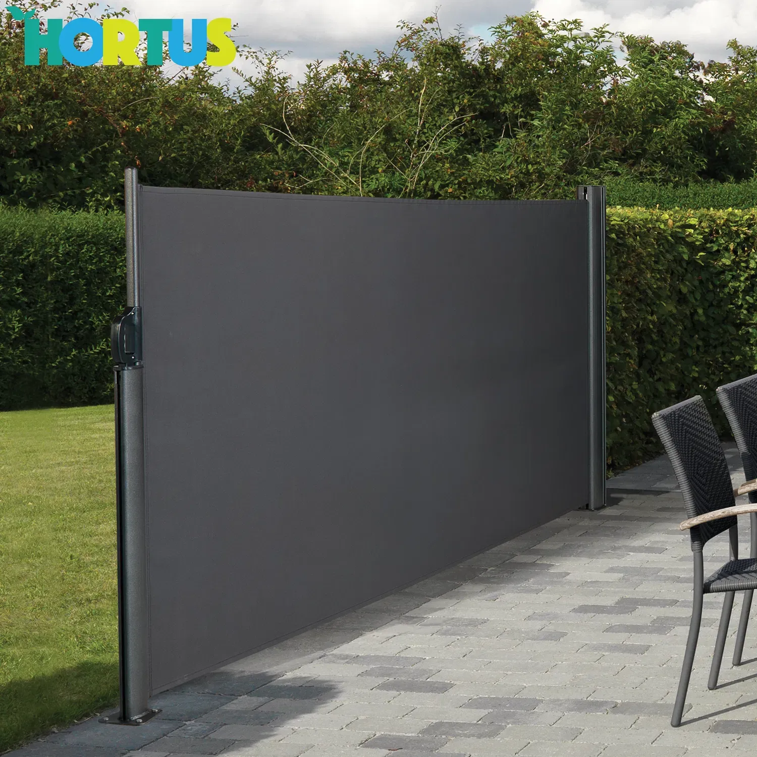 HORTUS Udtrækssejl Enkelt 140x300 cm
