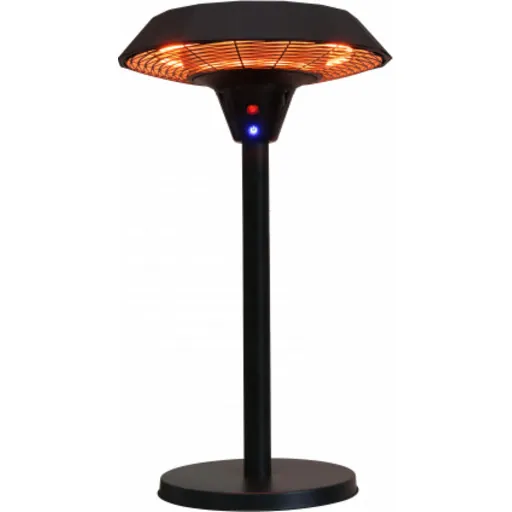 Hortus UFO terrassevarmer bordmodel, 800/1200/2000W