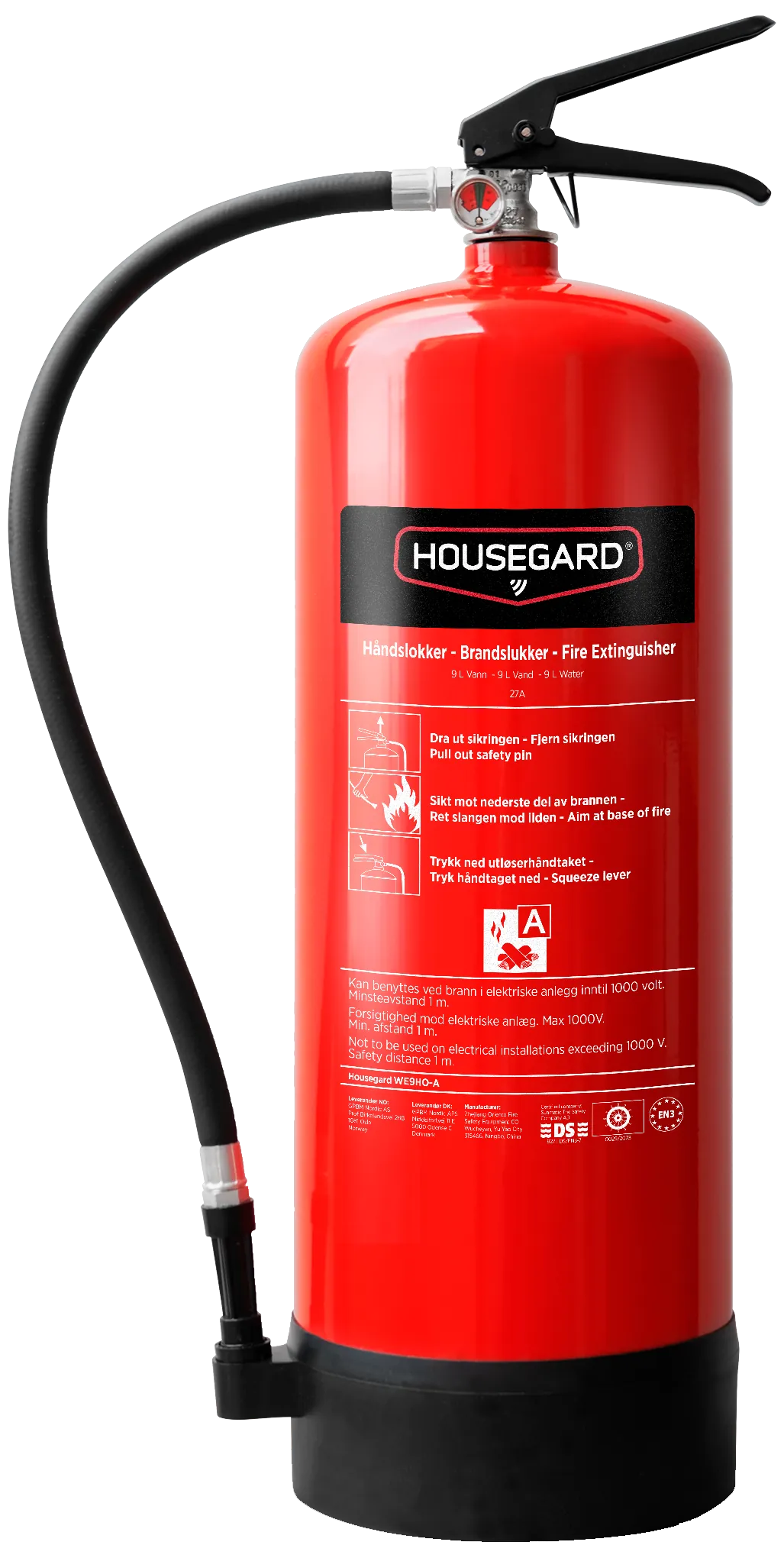 Housegard WE9HO-A vandslukker