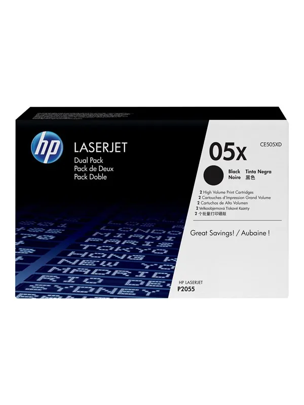 HP 05X Toner CE505XD