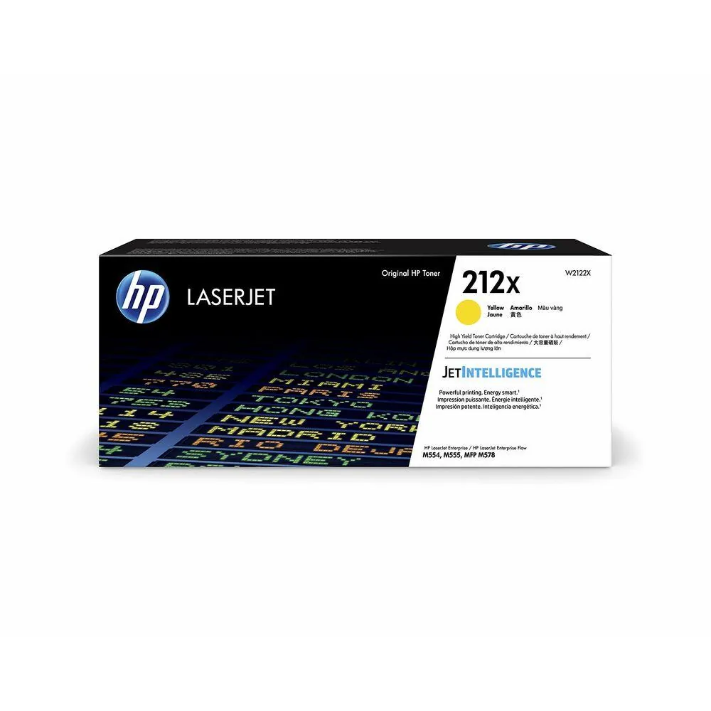 HP 212X Gul Toner