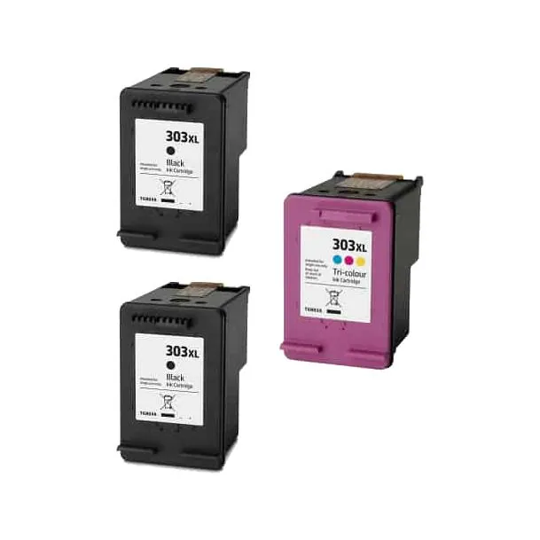HP 303XL 3-pak Blækpatroner