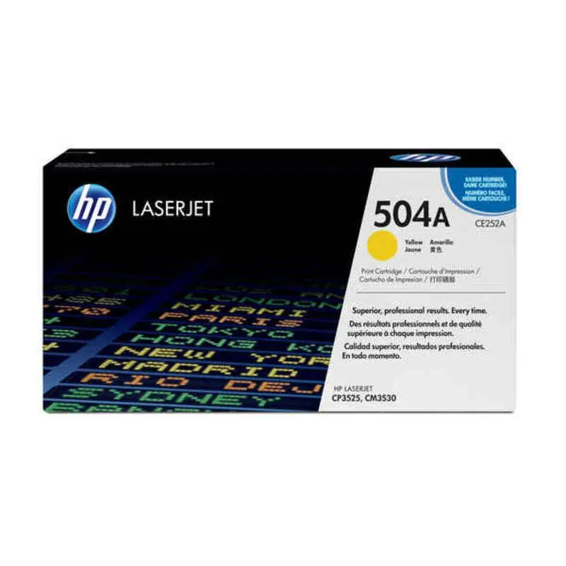 HP 504A Gul Toner CE252A