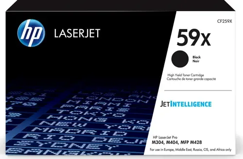 HP 59X Toner Sort