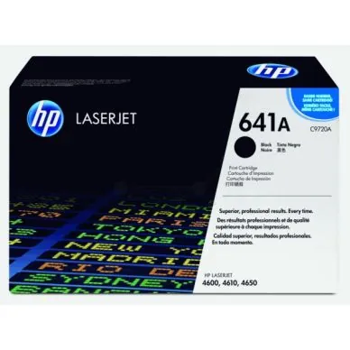 HP 641A Tonerkassette Sort C9720A