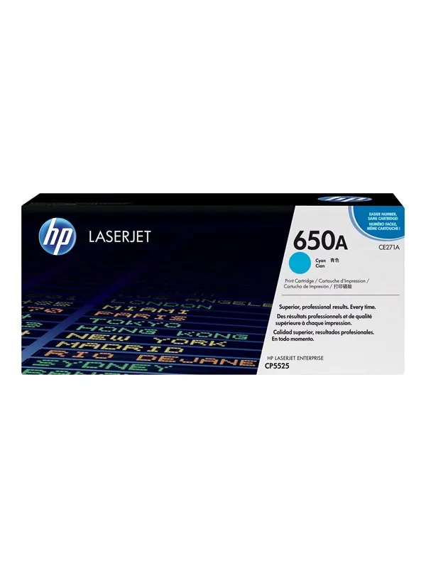 HP 650A Cyan Toner