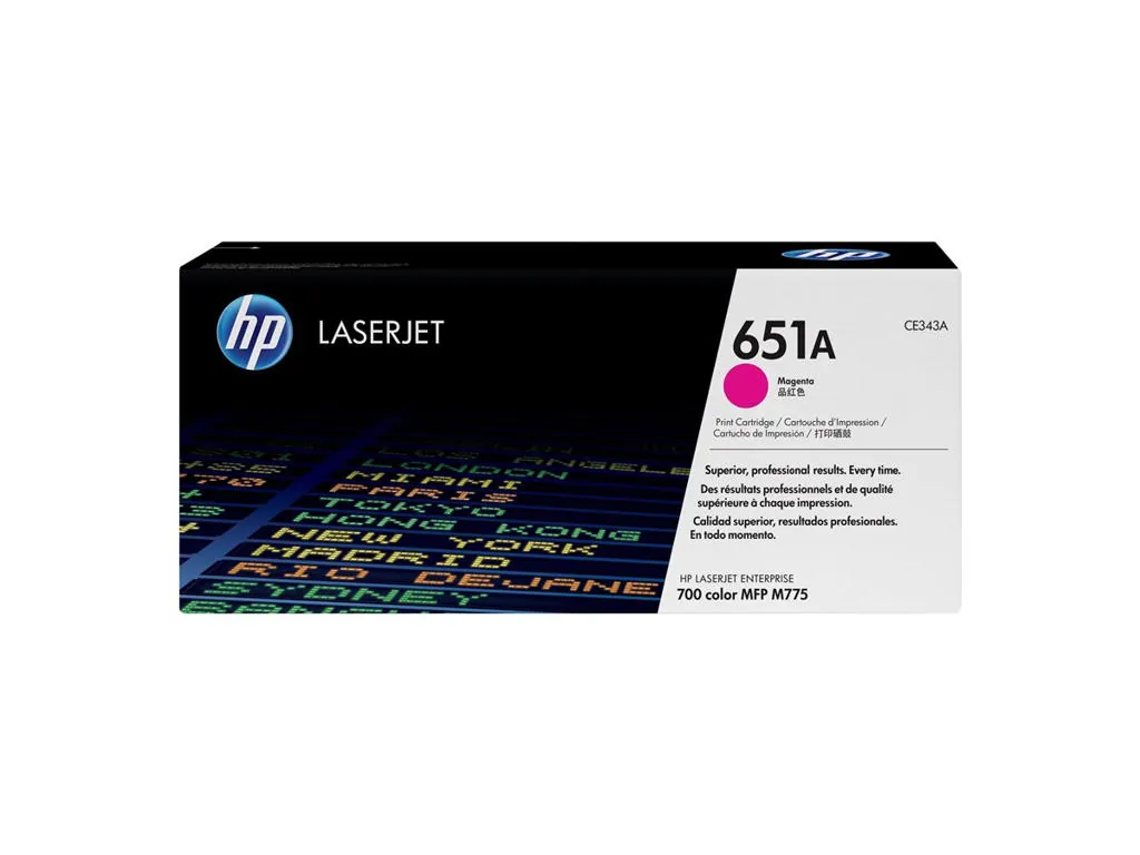 HP 651A Magenta Toner CE343A