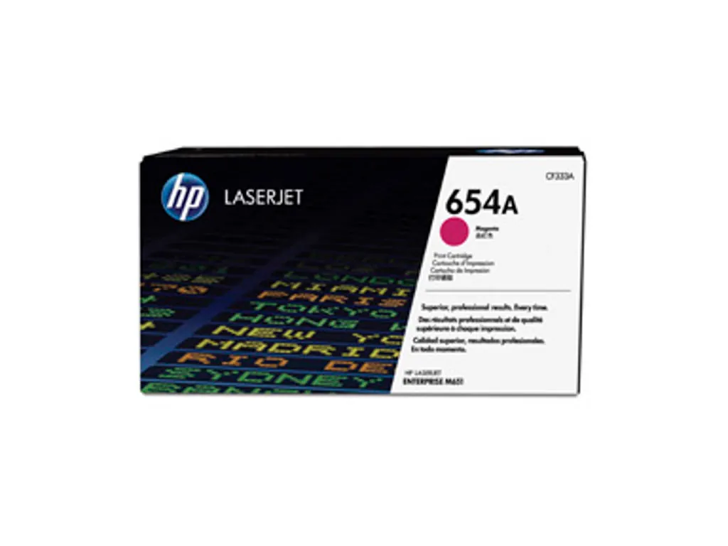 HP 654A CF333A Magenta Toner