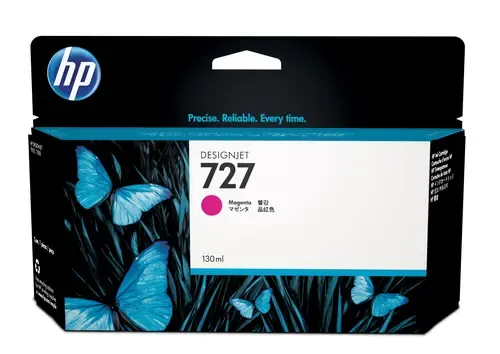 HP 727 Magenta Blæk B3P20A