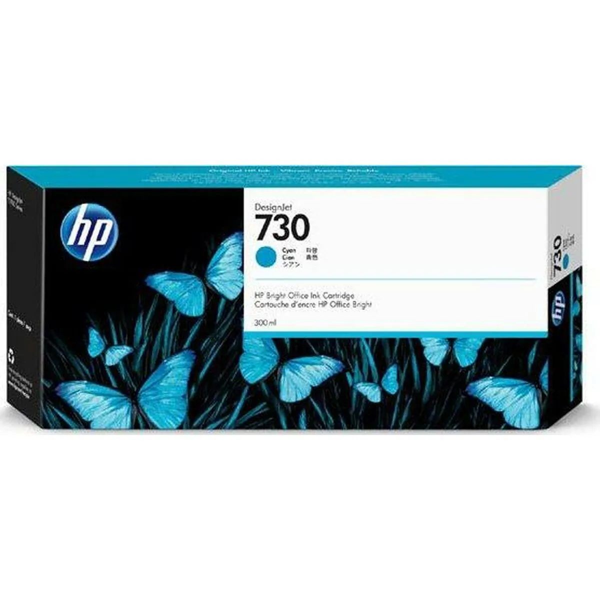 HP 730 Cyan Blækpatron