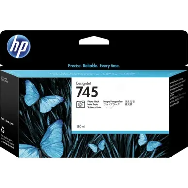 HP 745 Blækpatron Sort Foto F9J98A