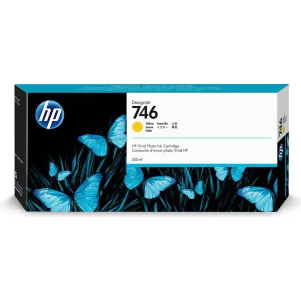 HP 746 Gul Blækpatron