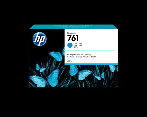 HP 761 Cyan Blækpatron Original