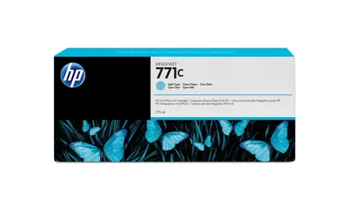 HP 771C Lys Cyan Blækpatron B6Y12A Original