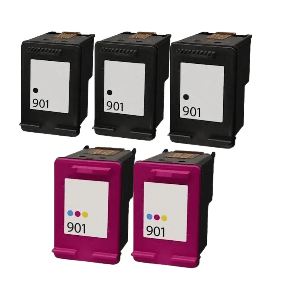 HP 901XL Kompatible Blækpatroner