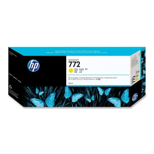 Hp Blæk Gul No.772 Designjet Z5200ps