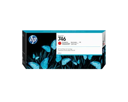 HP Blæk Rød 746 300ml