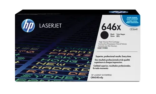 HP CE264X / 646X Sort Lasertoner Original