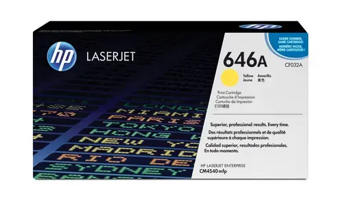 HP CF032A / 646A Gul Lasertoner Original