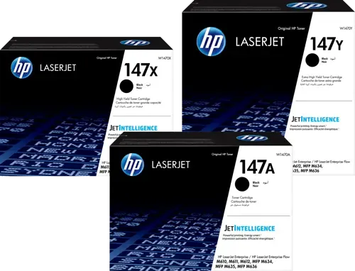 HP Toner 147A Sort