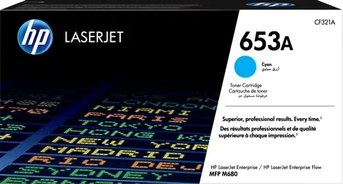 Hp Toner Cyan 653a 16.5k Cf321a