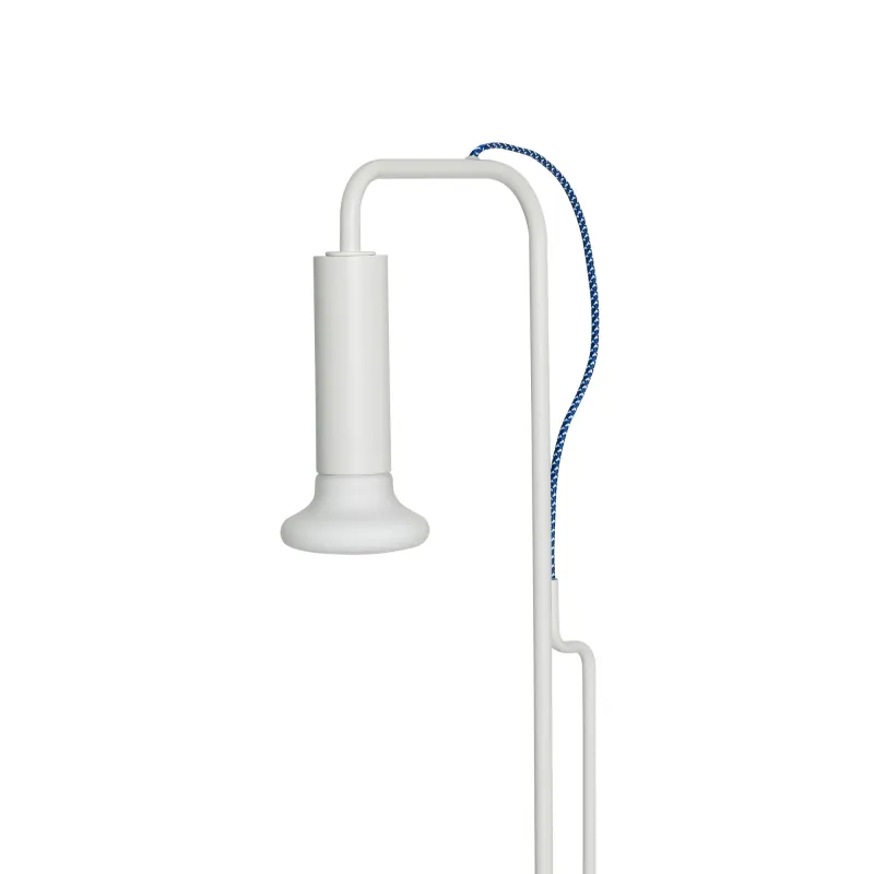 Hübsch Ido gulvlampe lysegrå
