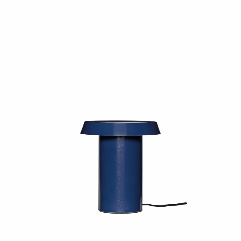 Hübsch Keen bordlampe mørkeblå