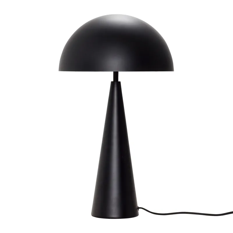 Hübsch Mush bordlampe sort