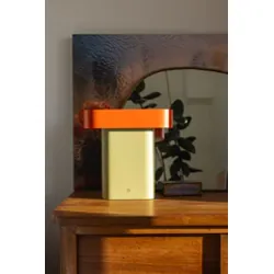 Hübsch Sleek bordlampe grøn/rød
