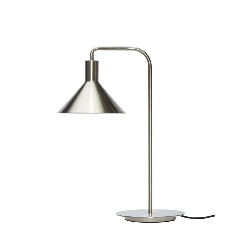 Hübsch Solo bordlampe, nikkel