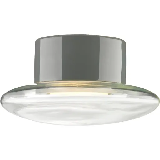 Ifö Cairo loftlampe Ø20 cm grå/klar