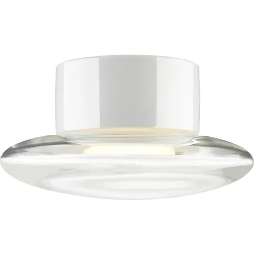 Ifö Cairo loftlampe Ø20 cm hvid/klar
