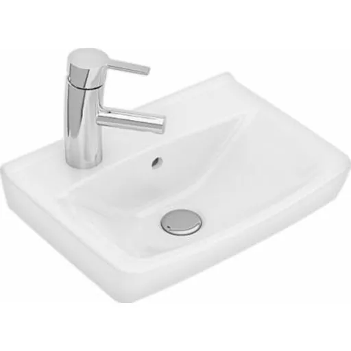 Ifö Spira håndvask 41,5x31 cm venstre hvid