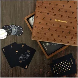 Iron & Glory Dead Mans Hand Poker Set