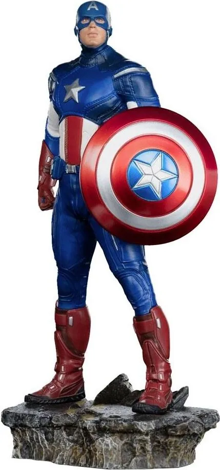 Iron Studios Marvel The Infinity Saga BDS 1:10 Art Scale Statue Captain America