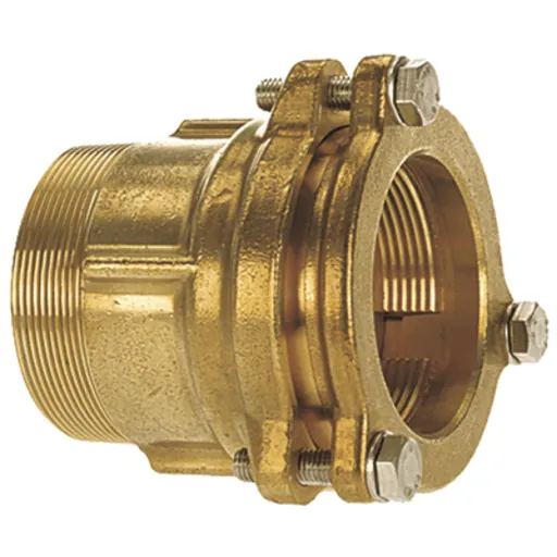 Isiflo overgang 75 mm x 2 1/2" med nippel