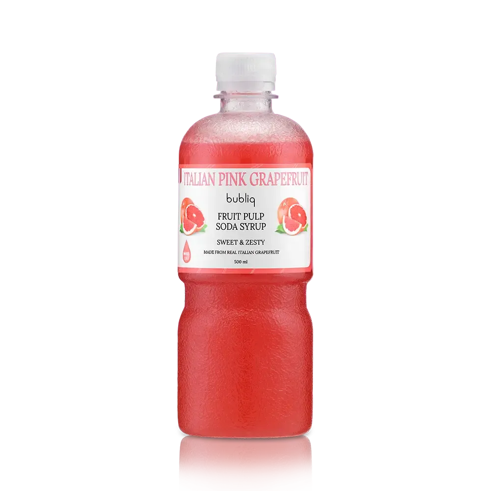 Italian Pink Grapefruit Sirup