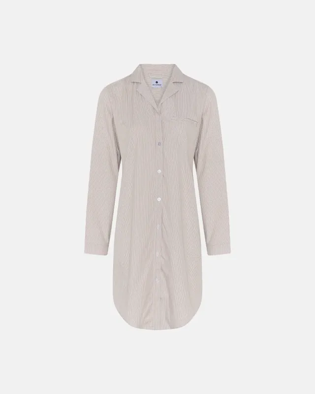 JBS of Denmark Women Bambusviskose Natkjole Sand