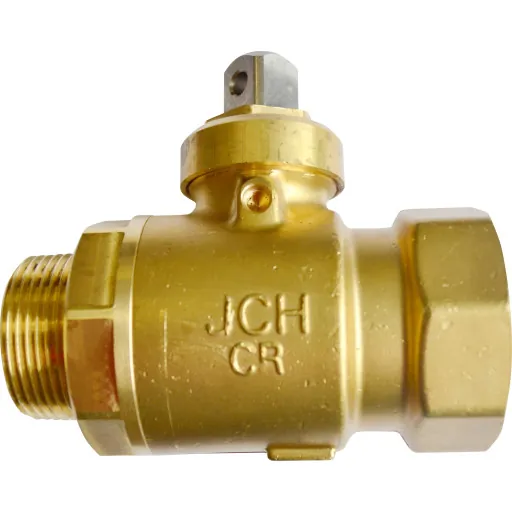 JCH Jordstophane 1" m/Muffe og Nippel