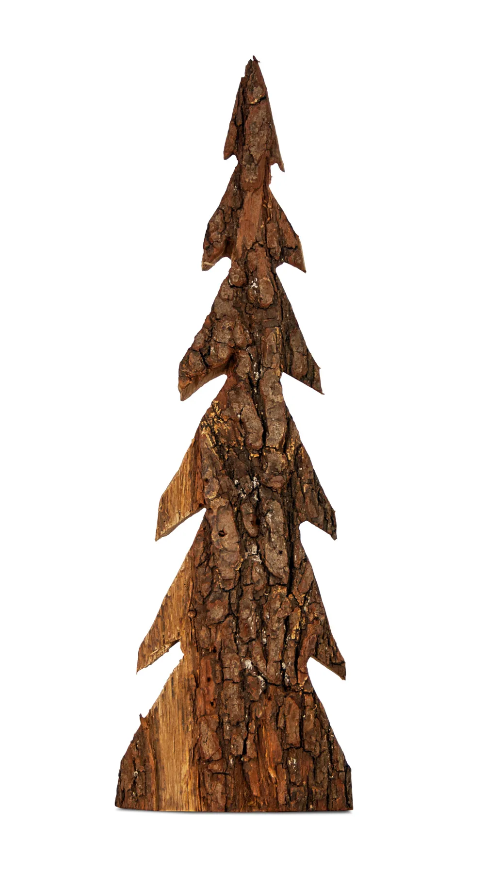 Juletræ med bark