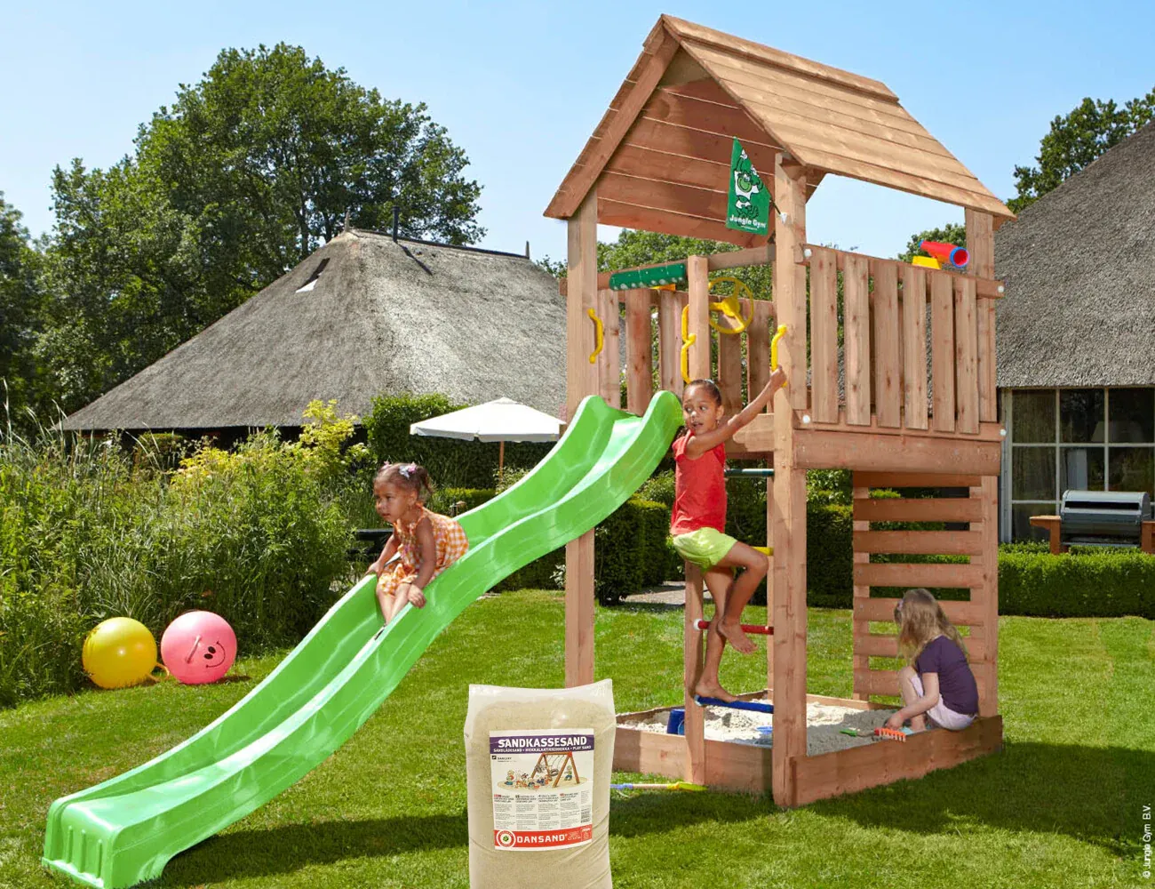 Jungle Gym Cabin Legetårn