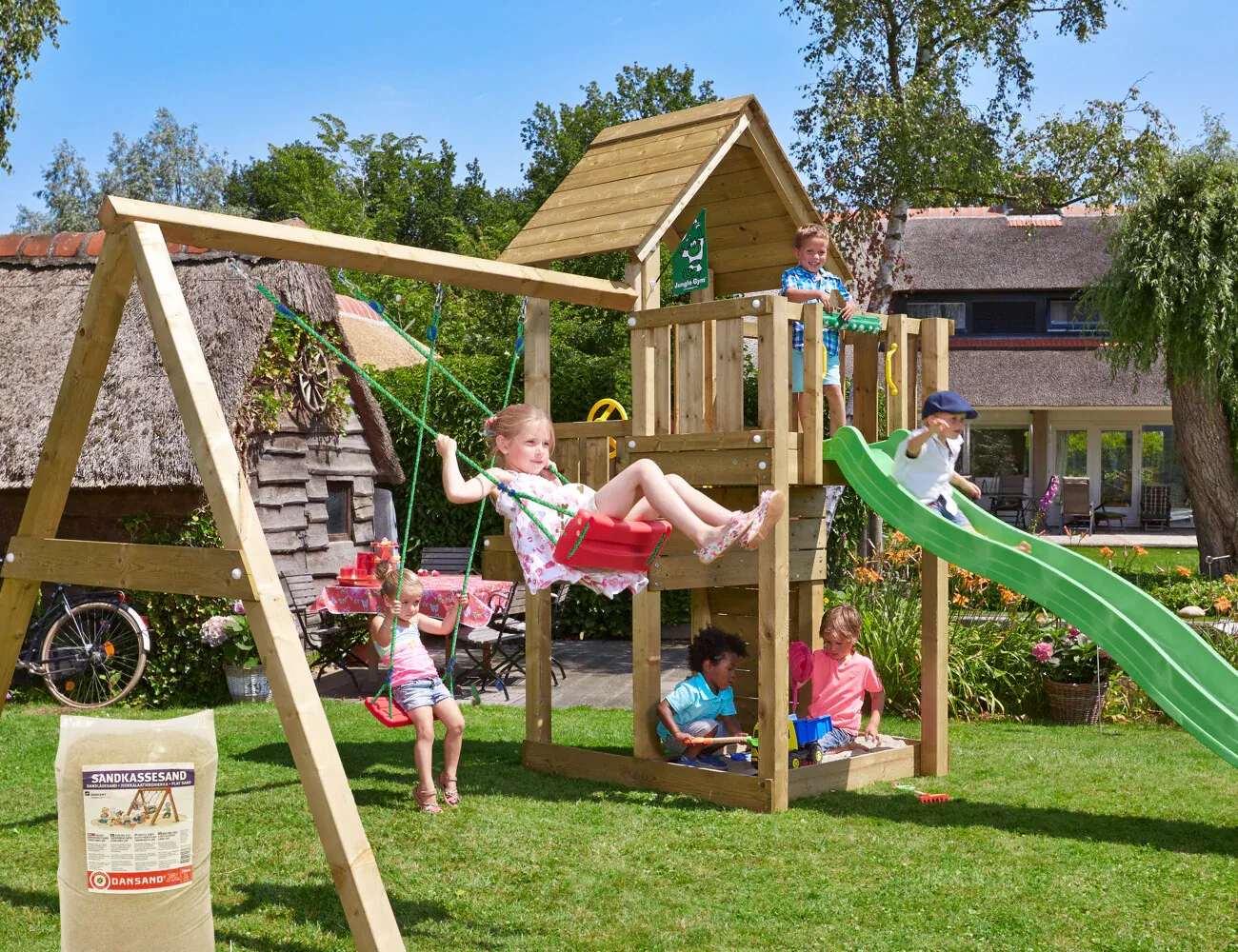 Jungle Gym Cubby legetårn