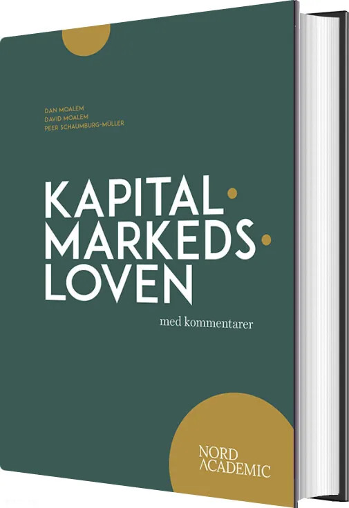 Kapitalmarkedsloven Med Kommentarer