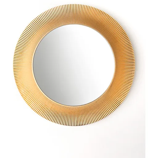 Kartell Laufen All Saints spejl Ø78 cm guld