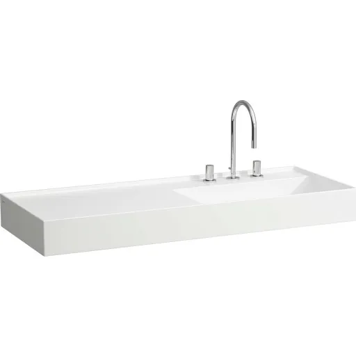 Kartell Laufen håndvask 120x46 cm højre hvid