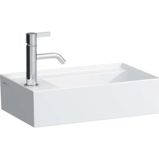 Kartell Laufen håndvask 46x28 cm venstre hvid
